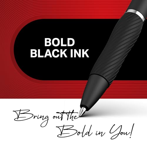 Sharpie S-Gel Gel Pens, Bold Point (1.0mm), Black Ink, Smear-Resistant, 12 Count - Smooth Writing, Back to School Essentials, Office Supplies - size: 12 Count (Pack of 1)