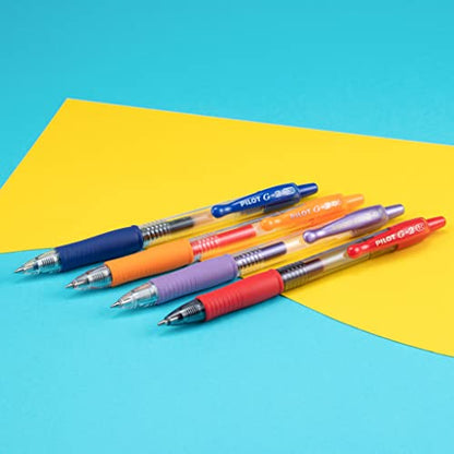 Pilot G2 Premium Refillable and Retractable Rolling Ball Gel Pens, Ultra Fine Point, Gel Ink Pens, 0.38mm, Blue Ink, 12-Pack - color: Blue Ink, size: 12 Count (Pack of 1)