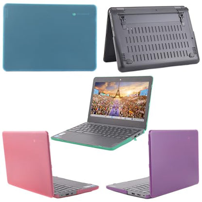 mCover Hard Case ONLY Compatible for 2024~2025 11.6" Lenovo 100E Chromebook Gen 4 (with Intel CPU and Model# 83G*) Laptop Computer (NOT Fitting Any Other Lenovo Models) - Green - color: Green