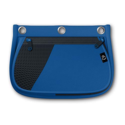 iScholar iQ Expandable Pencil Pouch, 2 Pockets, 3-Hole Pouch, Color Will Vary (55020) - style: 2 Pocket