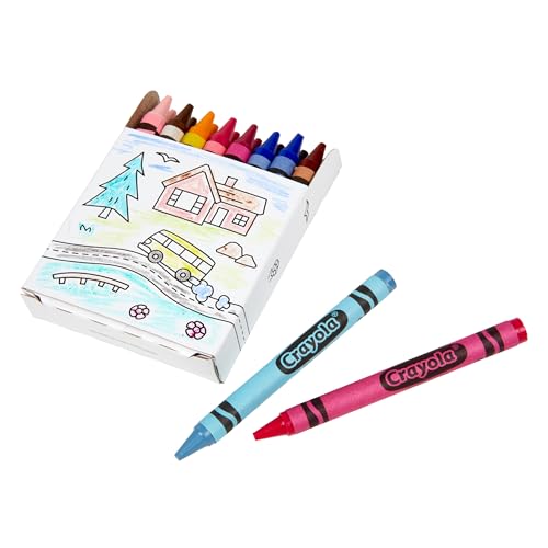 Crayola Crayon Tub (240ct), Bulk Crayons for Kids, Spring Craft Supplies, Classroom Coloring Gifts for Kids & Toddlers, Ages 3+ [Amazon Exclusive]