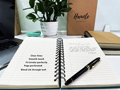 3 Packs Spiral Notebook, Spiral Ruled Journal with Hard Cover, 5.5" x 8.5", 240 Pages, 100 GSM Paper, Notebooks for Work School Note Taking - size: 5.5x8.5
