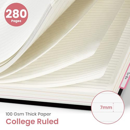 Spiral Lined Notebooks and Removable Dividers & Tabs