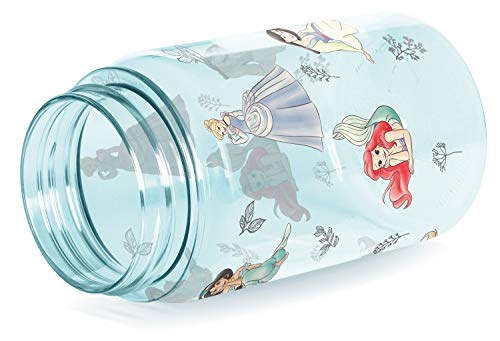 Simple Modern Disney Princess Kids Water Bottle Plastic BPA-Free Tritan Cup with Leak Proof Straw Lid | Reusable and Durable for Toddlers, Girls | Summit Collection | 12oz, Princesses Royal Beauty - color: Disney: Princesses Royal Beauty, style: Straw Lid