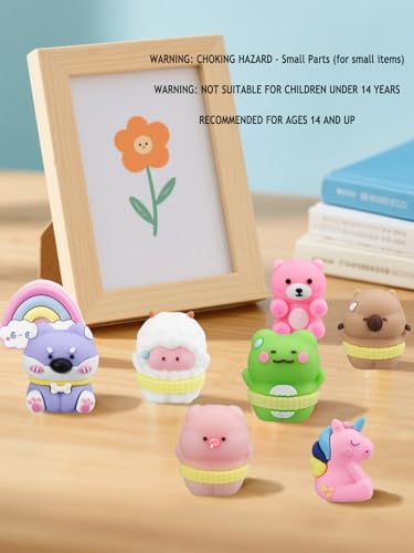 8 Pack Cute Pencil Sharpener for Kids, Fun Pencil Sharpener for Kids, Cartoon Handheld Little Pencil Sharpeners Bulk, Kawaii Stationary Gifts(Style 2) - style: Style 2