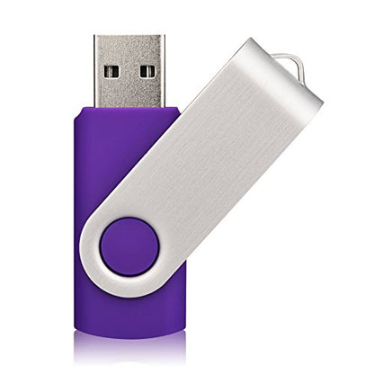 10 Pack 8GB USB Flah Drive USB 2.0 Pen Drive-Purple - color: Purple, size: 8GB