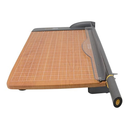 Westcott TrimAir Guillotine Paper Cutter, Paper Trimmer with Sharp and Durable Titanium-Bonded Blade, Maximum Safety Features, 18-Inch, Back to School, School Supplies, Classroom - size: 18-inch