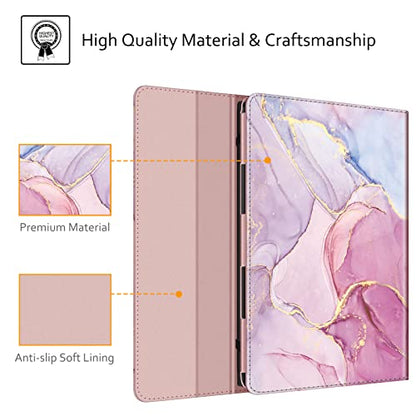 Fintie Sleeve Case for 11.6" Lenovo Chromebook 3 11 - Premium Portfolio Book Cover Compatible w/ 11.6" HP Chromebook 11 G5, Glitter Marble