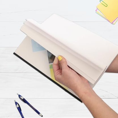 PrintWorks Professional Pre-Punched 11 Hole Velo Bind Paper for 11 Pin & 4 Pin Binding Spines - Book Binding Printer Paper - Made in the USA - 500 Sheets - 8.5" x 11" - 20 lb - 92 Bright White (04330) - size: 20 lb, style: Velobind, 11-Hole