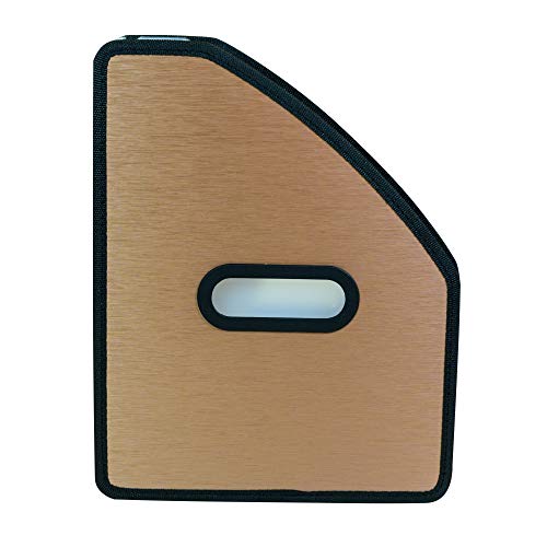 C-Line Modern Metallic Stand-up Expanding File, Bronze, 3/4" x 10 1/4" x 12 3/4"