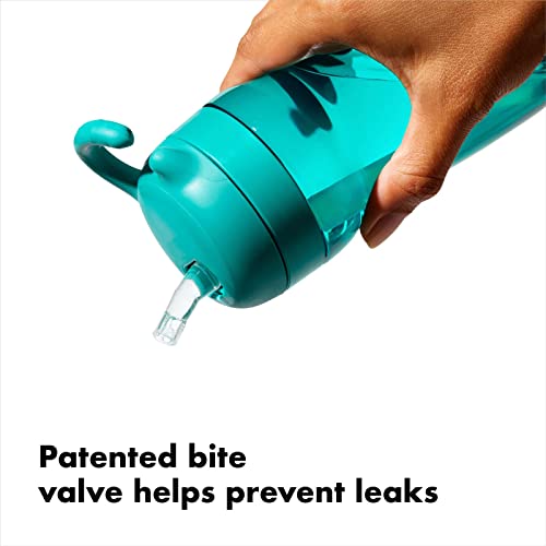 OXO Tot Adventure Water Bottle Teal, Plastic - color: Teal, size: 12 Ounces