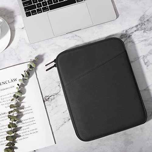 TiMOVO 9-11" Tablet Sleeve Bag for iPad 11-inch A16 2025, iPad 10.9"/10.2"| Air 11 Inch/5th/4th Gen. 10.9", Galaxy Tab A9+/A11Plus 11", Protective Bag with Pocket, Black - color: A-Black, size: 9-11 Inch