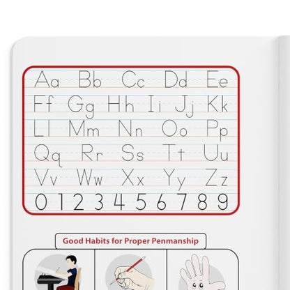 STAPLES Primary Composition Notebook, 7.5” x 9.75”, Primary Ruled, 100 Sheets, Marble Cover - style: 1 Pack