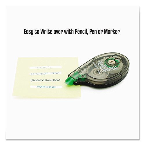 Tombow 68620 MONO Correction Tape, Non-Refillable, 1/6" x 394", White Tape - size: 1 Count (Pack of 1)