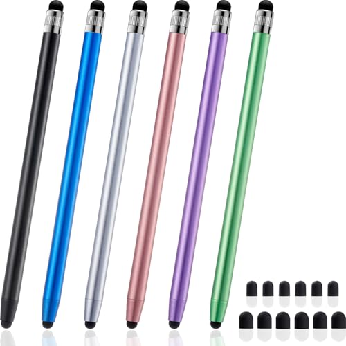 ChaoQ Stylus Pen for Touchscreen, 6pcs Stylus Pen for iPad iPhone Android | High Sensitivity and Precision, Suitable for iPad iPhone Android and All Touch Screens - color: 6 Mix