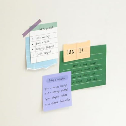 Monolike Color Palette Sticky Plan 30p Series. 2 A Set 4P - Self-Adhesive Memo Pad 30 Sheets - color: Plan 30p Series. 2 a