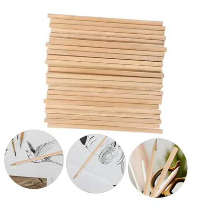 STOBAZA 30pcs Natural Wood Hb Pencils for Sketching Writing and Drawing Lightweight Comfortable Grip Wooden Pencils for Students Artists and Teachers Multi-function Art Supplies