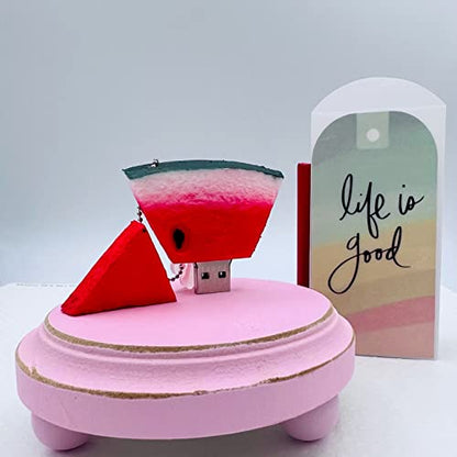 USB Flash Drive 16 GB - Watermelon USB Drive - Cool 16GB Thumbdrive (Watermelon) - color: Watermelon