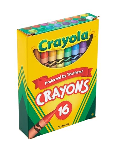 Crayola Crayons for Kids, School Supplies, 16 Count