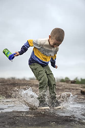 CamelBak Eddy+ Kids Water Bottle with Bite Valve Straw, Leak‑Resistant Easy‑Sip Design for Everyday Hydration, 14oz, Hip Dinos