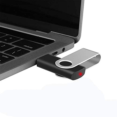 256MB Bulk Flash Drive 50 Pack EASTBULL USB 2.0 Flash Drives Bulk (Black) | Metal Thumb Drives Bulk 256MB USB Drives Pack with 50 Lanyards for Data Storage - size: 256MB, style: 50Pack