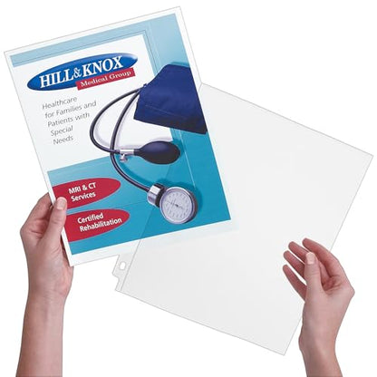 Avery Diamond Clear Secure Side-Load Sheet Protectors, Heavyweight, 25 Page Protectors (76001)