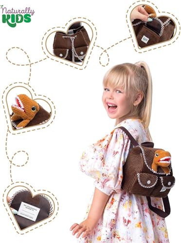 Dinosaur Mini Backpack for Kids, Mini Backpack for Toddler Girls, Gift for 2 3 4 5 Year Old Girl Boy - color: 01 Dinosaur, style: Mini