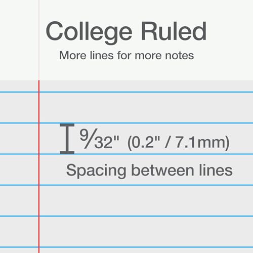 Oxford Spiral Notebooks, 5 Pack, College Rule, 70 Sheets, Pastel Covers