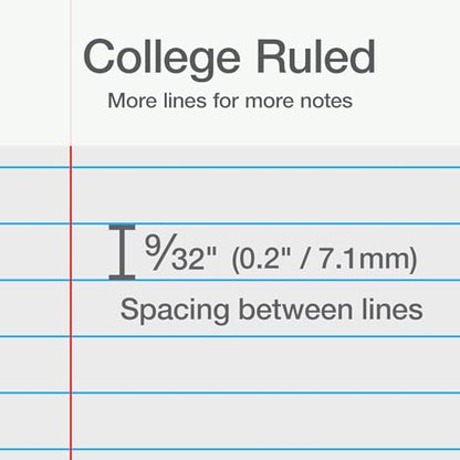 Oxford Spiral Notebooks, 5 Pack, College Rule, 70 Sheets, Pastel Covers