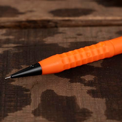 Rite in the Rain Weatherproof Mechanical Twist Pencil, Orange Barrel, 0.9mm Black Lead, 3 Pack (No. OR9-3) - color: Orange