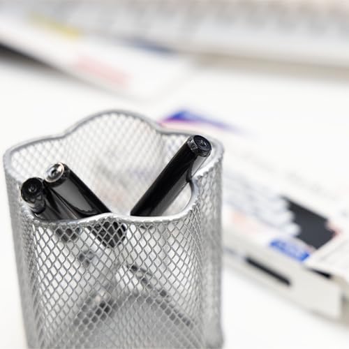 BAZIC PRODUCTS Black Fine Tip Dry Erase Markers, Low-Odor, 12 Count Box | low-odor ink, Wipes clean, no ghosting on whiteboards, Bulk classroom box, ASTM D-4236