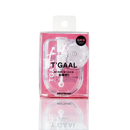 KUTSUWA Hi LiNE T'GAAL Angle Adjustable Pencil Sharpener (RS028CL) | Clear, 1 ea. - color: Clear