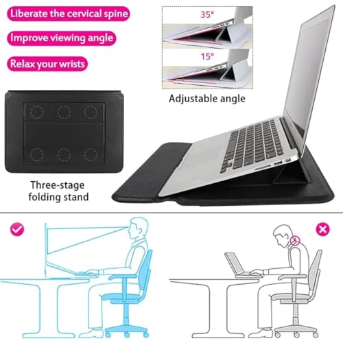 Blue Laptop Cover 11-13.3 Inch ONLY Surface Pro 7 8 9 10 X Laptop 3 4 5 MacBook Air Pro 13" Huawei MateBook 13 X Pro Dell XPS 13 HP Pavilion x360 Protective Case, Not for 14-16” - color: Blue, size: Size Small-Med 11-13.3 inch