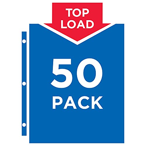 Avery Diamond Clear Heavyweight Sheet Protectors, Easy Load, 50 Document Protectors (74106) - style: 50 Pack