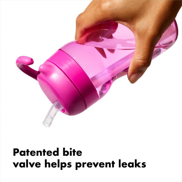 OXO Tot Adventure Water Bottle Pink - color: Pink, size: 12 Ounces