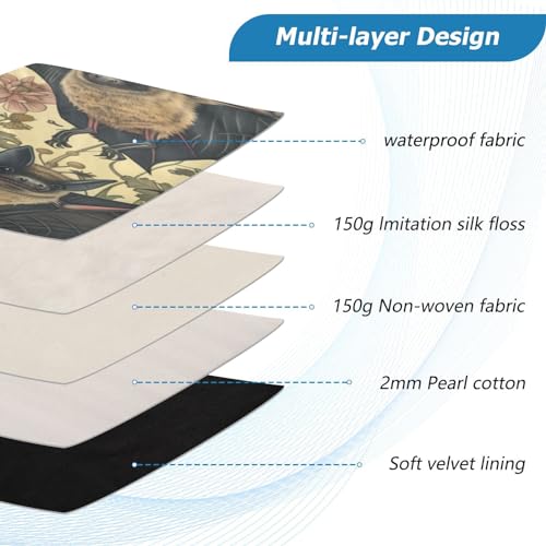Goth Bat Flowers Laptop Sleeve 13 inch Cute Laptop Bag 14 inch Waterproof Computer Bag for Women Laptop Accessories Computer Cover Bag for Tablet Men, A06D24018 - color: Goth Bat Flowers