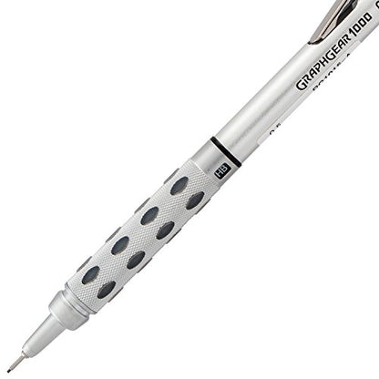 Pentel GraphGear 1000 Mechanical Pencil, (0.5mm) Point Size, Black Barrel, 1 Each (PG1015A) - color: Black, style: 0.5mm