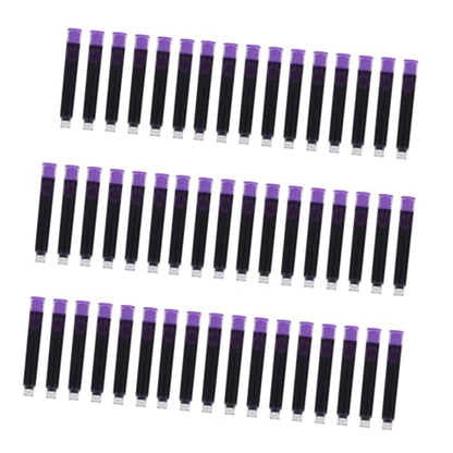 50pcs Erasable Fountain Pen Ink Refills for Students Premium Ink for Smooth Writing Quick-Drying for Office School Use