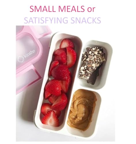 Small Glitter Snack Containers for Kids Toddlers - 3 Compartments (Set of 2) - Leak-Proof Reusable Boxes with Lids -BPA-Free Plastic Mini Bento Lunch Box - Ideal for School, Holds 2 Cups (Pink+Purple) - color: Pink Lilac Sparkle MINI 2pk