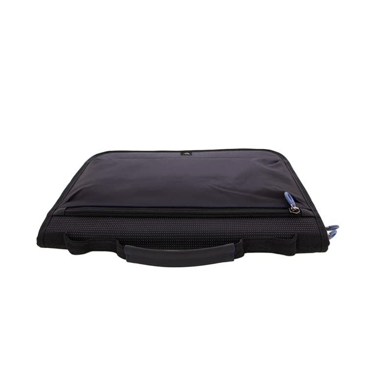 Brenthaven Tred Carry Folio Work-in Case Fits 11 inch Laptops, MacBook and Chromebooks - Durable, Lightweight, Slim and Secure Protection for College, School, Office, Business or Personal Use - Black