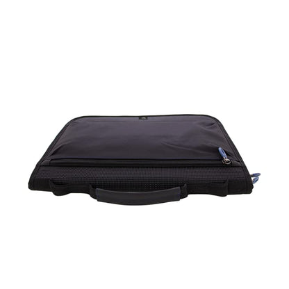 Brenthaven Tred Carry Folio Work-in Case Fits 11 inch Laptops, MacBook and Chromebooks - Durable, Lightweight, Slim and Secure Protection for College, School, Office, Business or Personal Use - Black