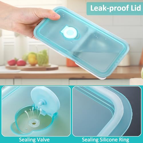 4 Pack Grab and Go Snack Containers Reusable, Stainless Steel Double Compartment Snack Containers with Leakproof Lids for Travel and Outdoor Camping School Lunch Prep Dishwasher Safe (4)
