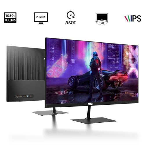 TechMagnet Zeus Pro 8 Gaming Desktop PC, Intel i5, GT 1030, 8GB ARGB RAM, 256GB SSD+1TB HDD, 22 Inch Monitor, RGB Keyboard Mouse, Speaker, Headphone, USB WiFi BT, Webcam, Win 11 (Renewed) - color: 22 Inch, size: 256GB SSD / 1TB HDD