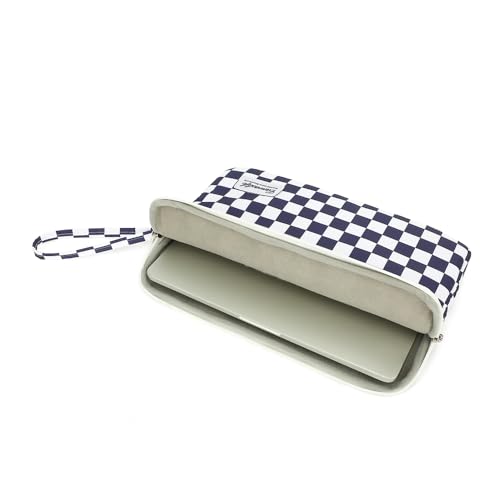 Canvaslife 13.3-Inch Laptop Case, Shockproof, Waterproof and Protective Travel Sleeve for MacBook Air, MacBook Pro, HP, Lenovo, Dell Inspiron 13-13.3-Inch Notebooks (Deep Blue Checker) - color: Deep Blue Checker, size: 13 inch/13.3 inch