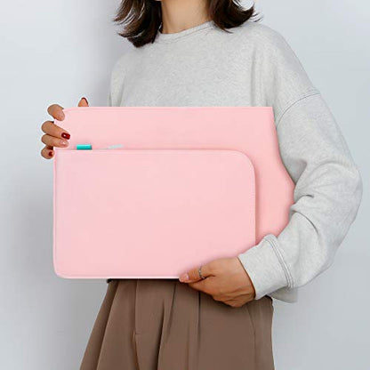 Lacdo Chromebook Case 11 Inch Laptop Sleeve for 11.6" Acer Samsung Dell Lenovo Chromebook ASUS L210 C202 / HP Stream, 11.6" MacBook Air, 13" Surface Pro 11th Copilot+PC/10/9/8/X/7 Computer Bag, Pink - color: Pink, size: 11-11.6 Inches