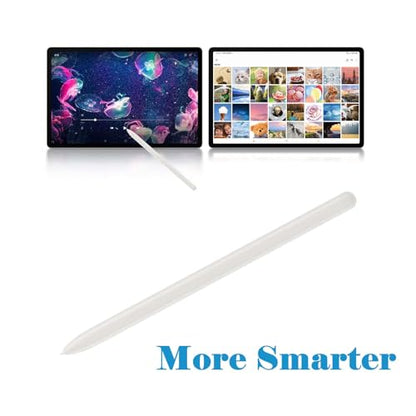 Alovexiong S Pen for Samsung Galaxy Tab S9 FE/S9 FE Plus, SM-X510, SM-X516B, SM-X610, SM-X616B, 4096 Levels of Pressure Sensitivity, Metal, Silvery - color: Silvery