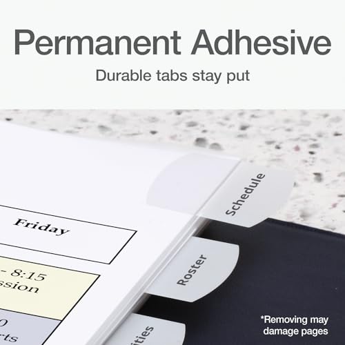Redi-Tag Copier/Laser/Inkjet Index Dividers (RTG33117),White (Pack of 12) - size: 100 Tabs (Pack of 12)