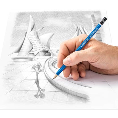 STAEDTLER Mars Lumograph 5B Graphite Art Drawing Pencil, 6 Pencils - style: 5B