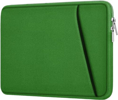 Askuko 14 inch Laptop Sleeve, Shockproof Protective Computer Cover, Durable Carrying Bag Laptop Case Compatible with 14"" MacBook Air/Pro HP Asus Lenovo Notebook, Dark Green - color: Dark Green, size: 14 inch