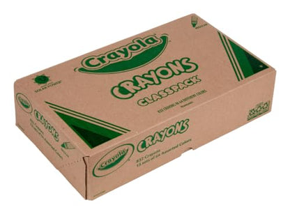 Crayola Crayon Classpack (832 Count), Bulk School Supplies for Classrooms,13 Sets of 64 Crayons, Kids Arts & Crafts Supplies - style: 832 Count